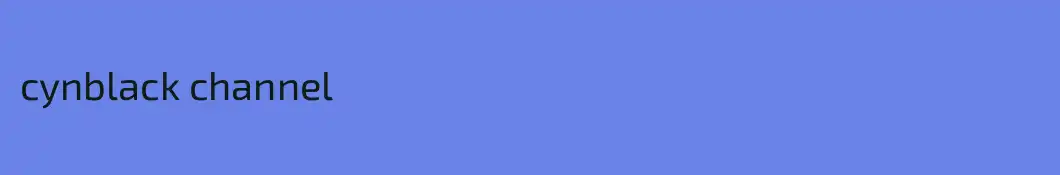 cynblack channel